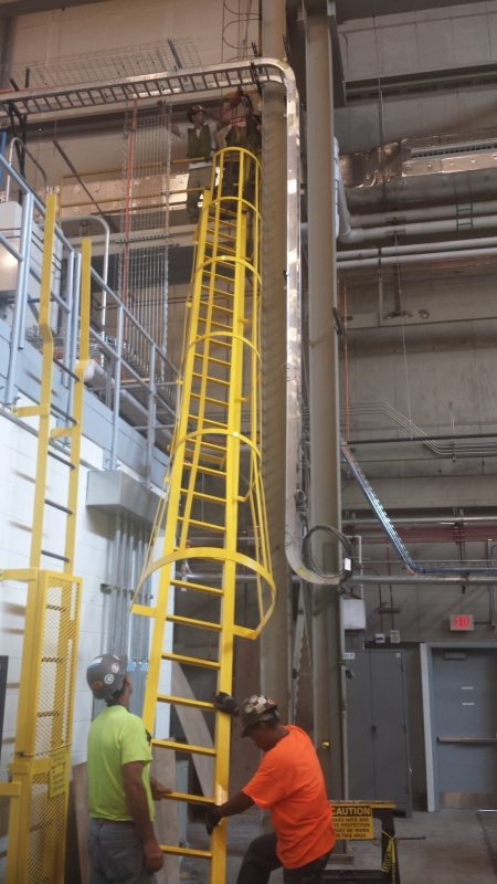 New 30 Ft Ladder Installation